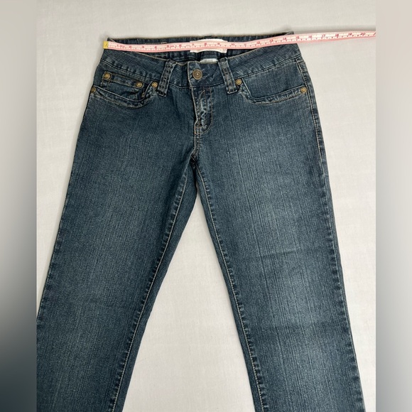 Women's Straight Hydraulics Jeans Size 9/10 Stretch 32X29 Medium Wash - Picture 3 of 9